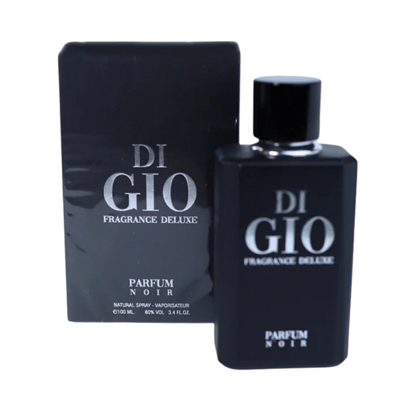 FRAGRANCE DELUXE DI GIO Black Men Fragrance deluxe Perfume Noir 100ml perfume bottle — buy in South Africa