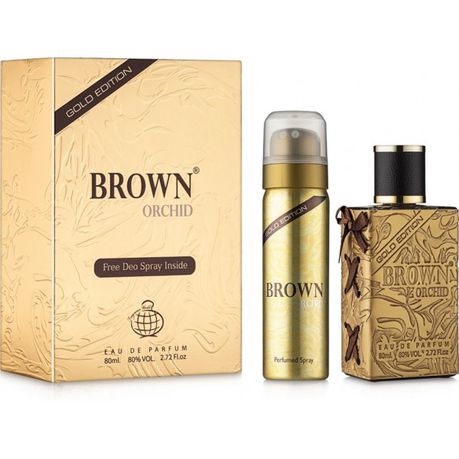 FRAGRANCE WORLD Brown Orchid Gold Edition perfume bottle — buy in South Africa