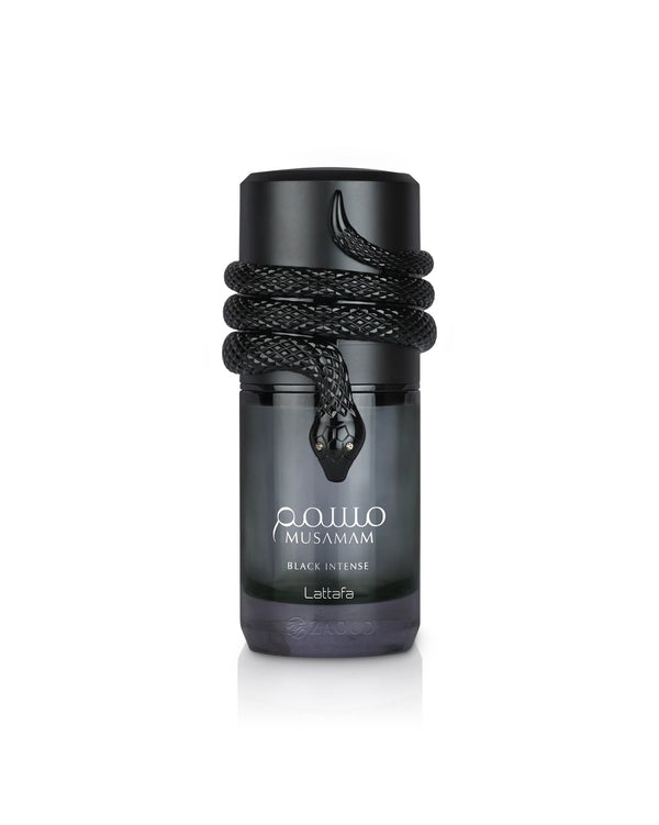 Dubai Aroma Musamam Black Intense | Lattafa Perfumes | EDP perfume bottle — buy in South Africa