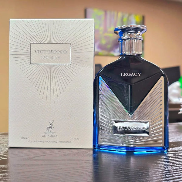 FRAGRANCE WORLD Victorioso Legacy perfume bottle — buy in South Africa