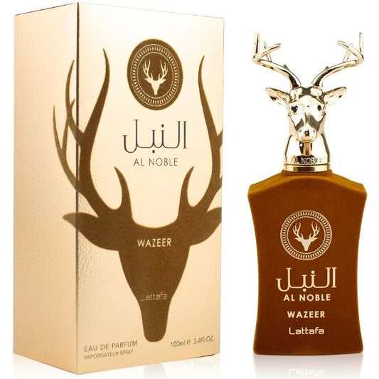 Lattafa Al Noble Wazeer 100 ml Eau De Parfum image 1 Inspired by Guerlain L'Homme Ideal