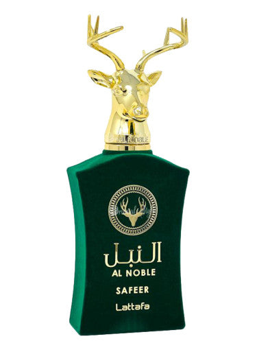 Lattafa Al Noble Safeer 100 ml Eau De Parfum image 1 Inspired by Initio Parfums Oud for Happiness