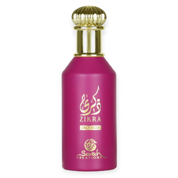 Sarah Creations Zikra Only Rose EDP perfume bottle — buy in South Africa