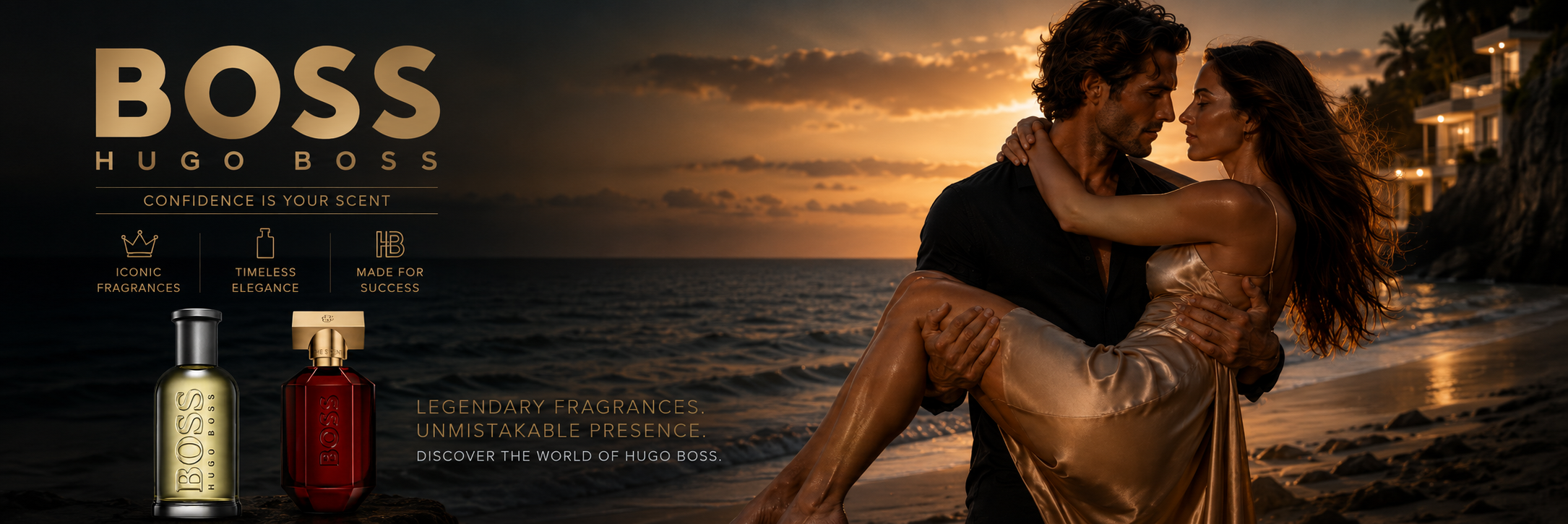 Hugo Boss at Dubai Aroma 60% off