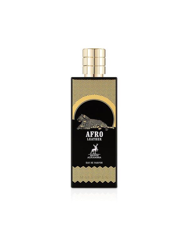 MAISON ALHAMBRA AFRO LEATHER Edp perfume bottle — buy in South Africa