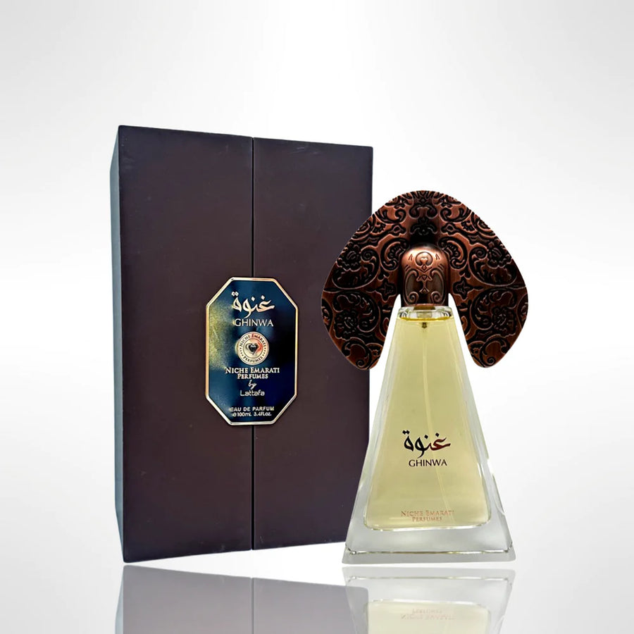 LATTAFA Ghinwa 100 ml Eau De Parfum by Lattafa perfume bottle — buy in South Africa