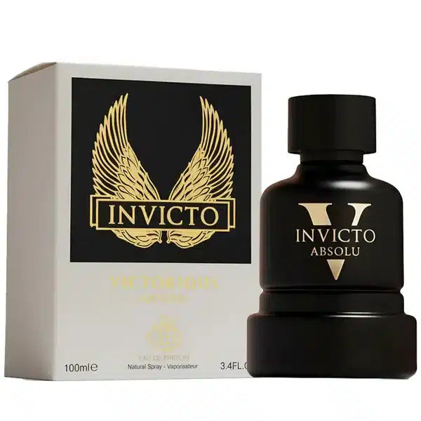 Dubai Aroma Invicto Victorious Absolu | Fragrance World | EDP perfume bottle — buy in South Africa