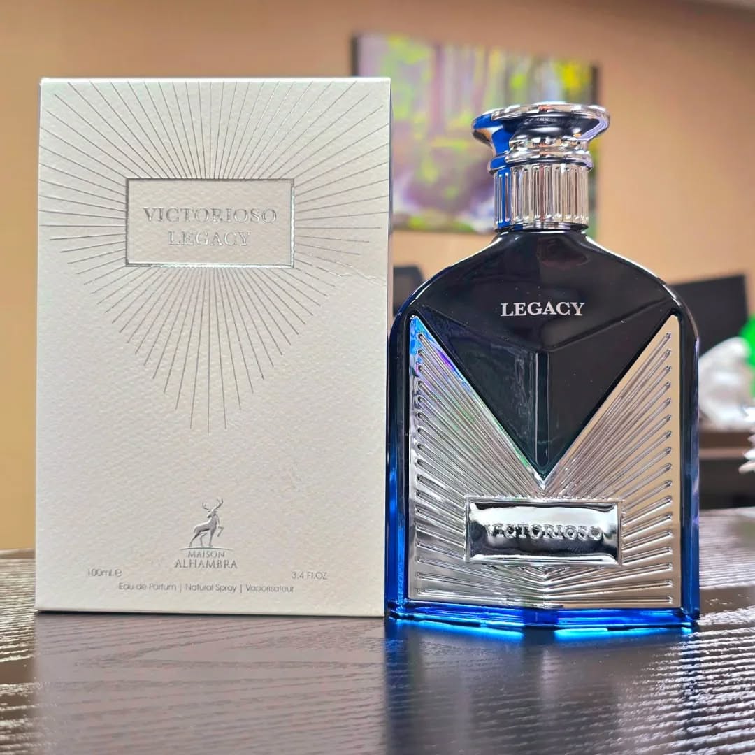 Victorioso Legacy by FRAGRANCE WORLD perfume bottle at Dubai Aroma South Africa