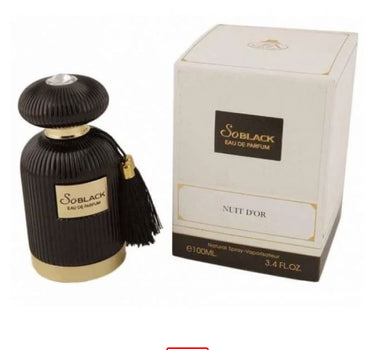 FRAGRANCE WORLD So Black Nuit D'or 100ml Eau de Parfum perfume bottle — buy in South Africa